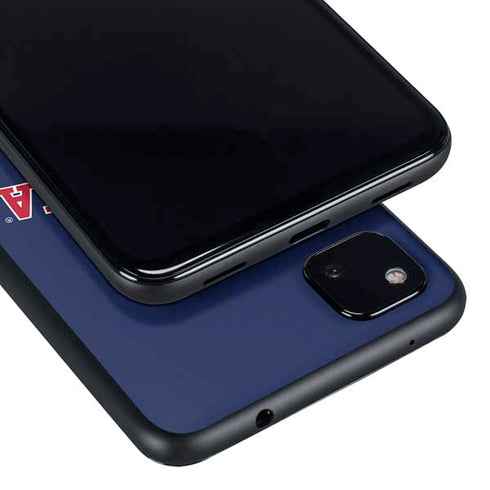 University of Arizona Primary Logo Blue Google Pixel 4a Skin